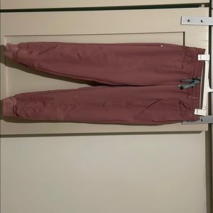 Figs Rose Scrub Pants.